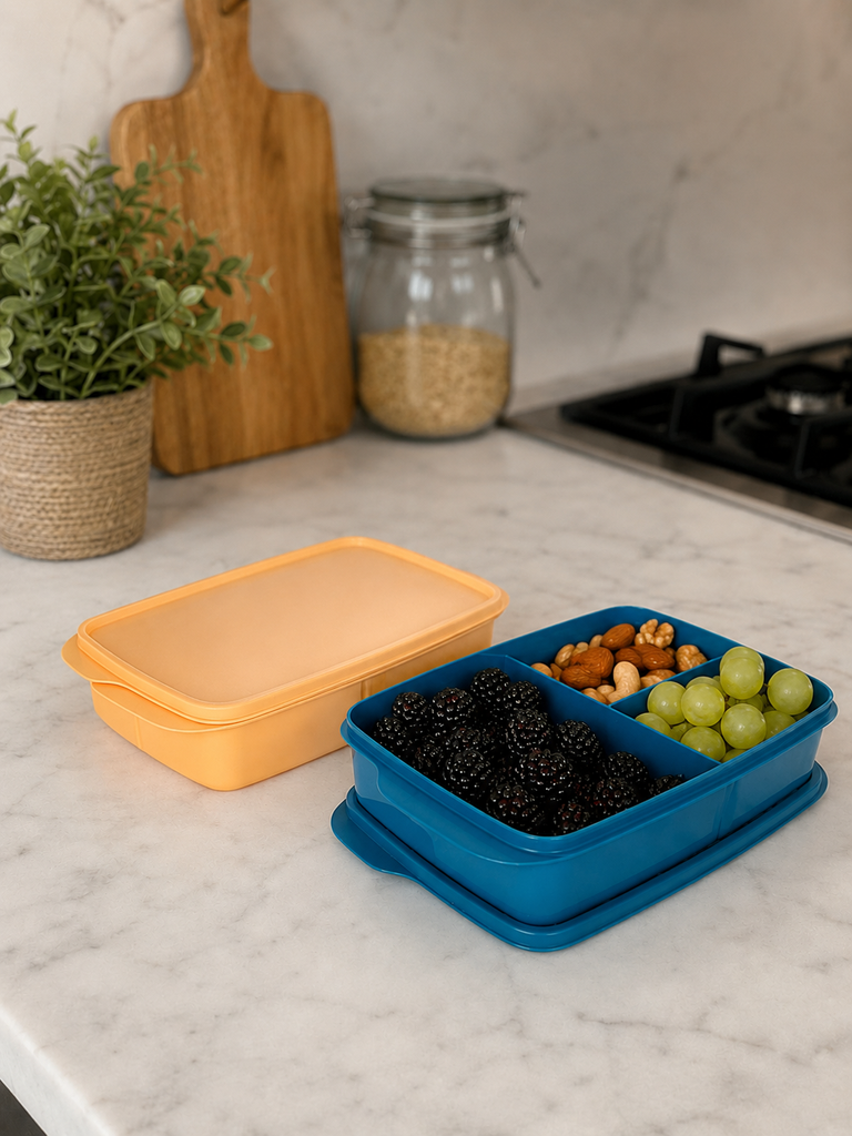Set Snack con Divisiones Rectangular 1L(2) (3)