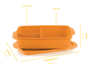 Set Snack con Divisiones Rectangular 1L(2) (7)