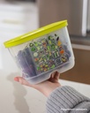 Set Snack con Divisiones Rectangular 1L(2) (10)